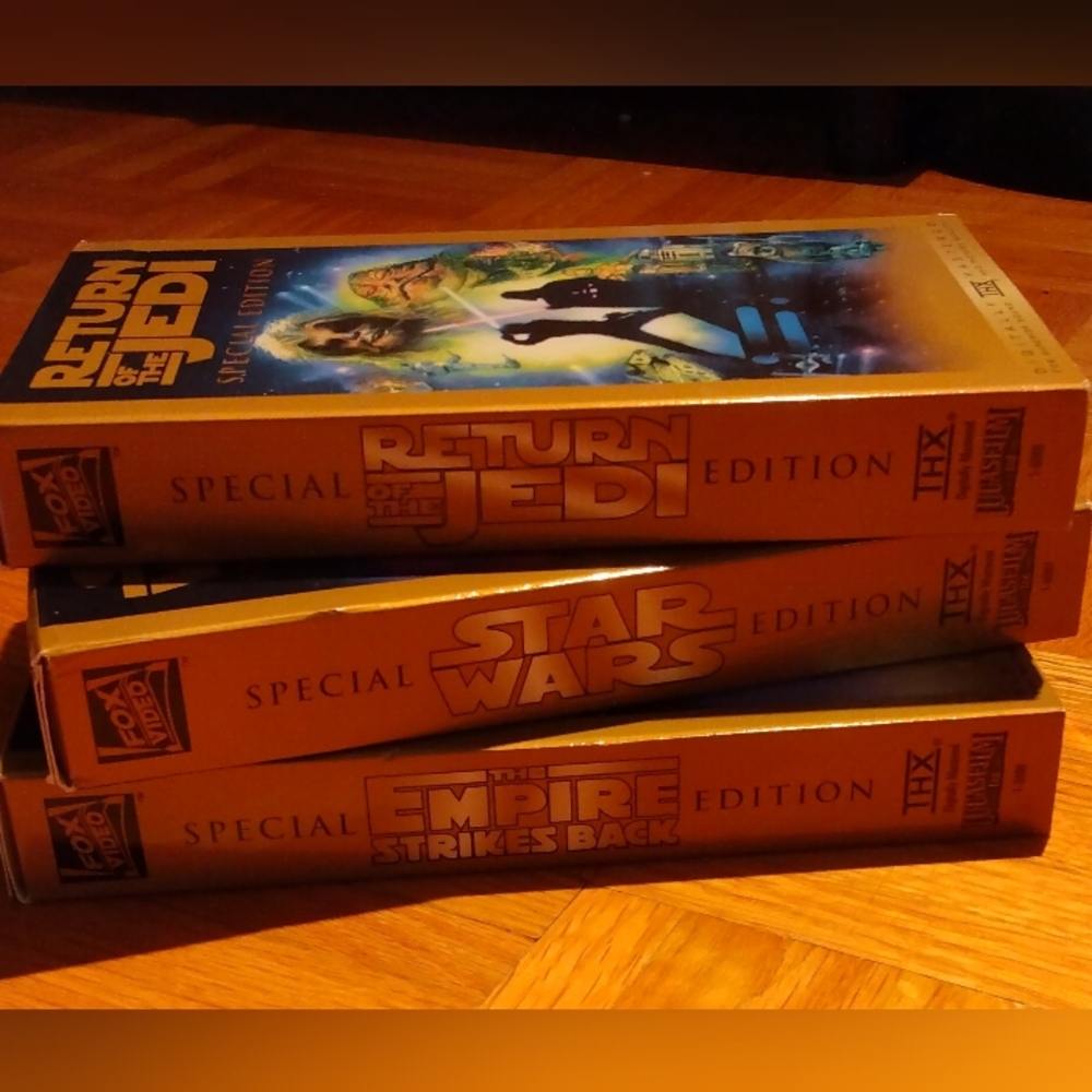 Star Wars Special Edition Trilogy VHS set